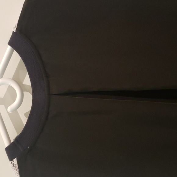 During Black Sleeveless Top Drawstring Bottom Women's Medium Black White - Picture 8 of 10